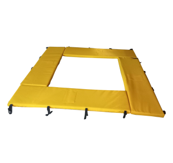 Покрытие на пружины грунтового батута квадрат KIDIGO