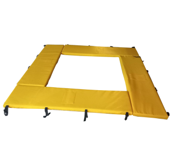 Покрытие на пружины грунтового батута квадрат KIDIGO