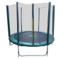 Батут KIDIGO 244 см с сеткой и стремянкой