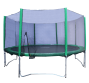 Батут KIDIGO 426 см с сеткой и стремянкой