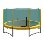 Батут с сеткой KIDIGO Premium 457 (green-green)
