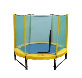 Батут с сеткой KIDIGO Premium 244 (green-green)