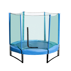 Trampoline with enclosure  KIDIGO Ukraine 304 см (blue/green/red/yellow)