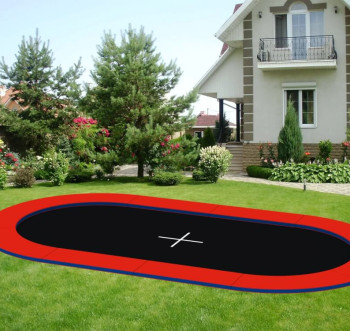 Грунтовый батут Oval 4,4х2,4 KIDIGO