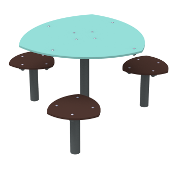 Столик со стульями Марс KIDIGO