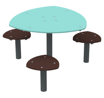 Столик со стульями Марс KIDIGO