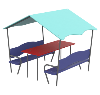 Домик со столиком Океан KIDIGO