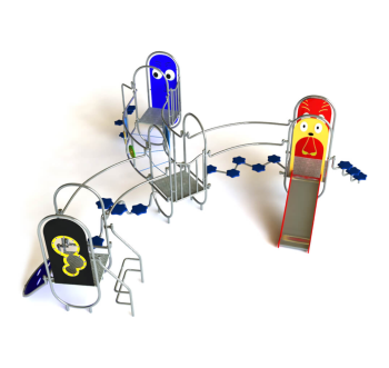 Playground Paris (slide height 0,6 m)