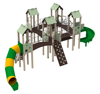 Playground Princess Frog (slide height 1,5 m)
