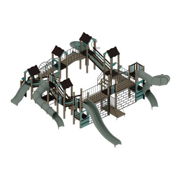 Playground Fortress Modern