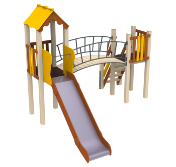 Детский комплекс Божья коровка KIDIGO