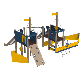 Детский комплекс Яхта KIDIGO