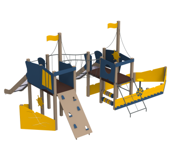 Детский комплекс Яхта KIDIGO