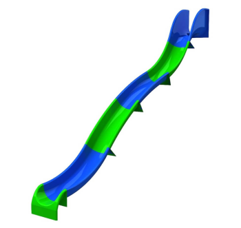 Горка стеклопластиковая Акварель