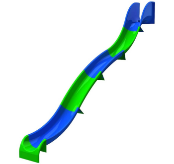 Горка стеклопластиковая Акварель