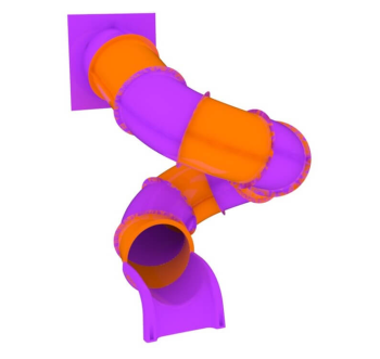 Горка стеклопластиковая Индиго