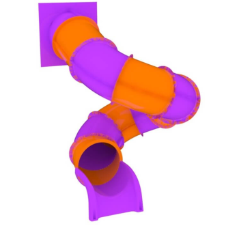 Горка стеклопластиковая Индиго