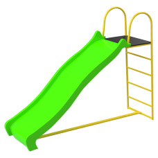 Plastic slide, H-1,2 m.