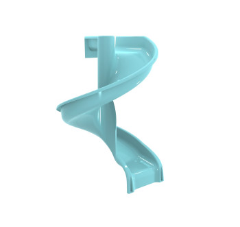 Стеклопластиковая горка «Спираль», h-2 м