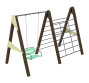 Swing with a climbing frame Mix