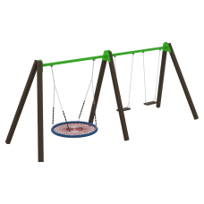 Swing Triple Fun Wood 