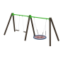 Swing Triple Fun Wood
