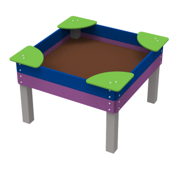 Песочница Надежда 1,4х1,4 KIDIGO