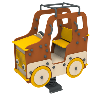 Качели на пружине Джип KIDIGO