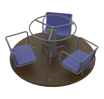 Карусель со штурвалом Нумо покрути KIDIGO