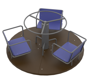 Карусель со штурвалом Нумо покрути KIDIGO