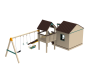 Playground Home Play (slide height 1,2 m)