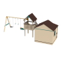 Playground Home Play (slide height 1,2 m)