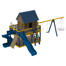 Playground Prince and Princess (slide height 1,5 m)