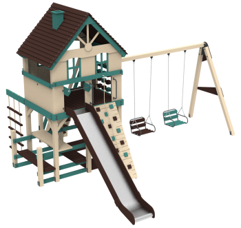 Playground Rancho  (slide height 1,8 m)