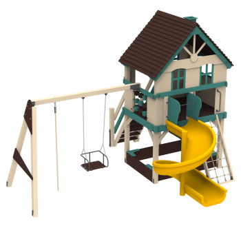 Playground World of Entertainment (slide height 1,5 m)