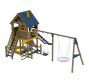 Playground Sweet Home (slide height 1,8 m)