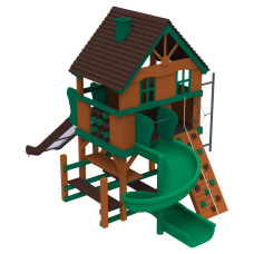 Playground Villa (slide height 1,5 m)