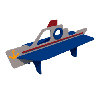 Детская скамейка Кораблик KIDIGO