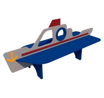 Детская скамейка Кораблик KIDIGO