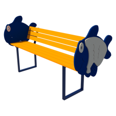 Children's bench Fish