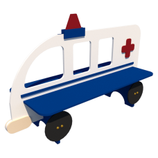Children's bench Ambulance