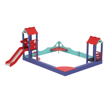 Комплекс на песке Клуб веселья KIDIGO