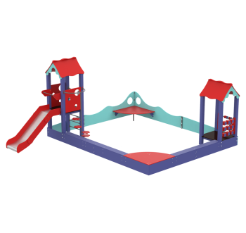 Комплекс на песке Клуб веселья KIDIGO