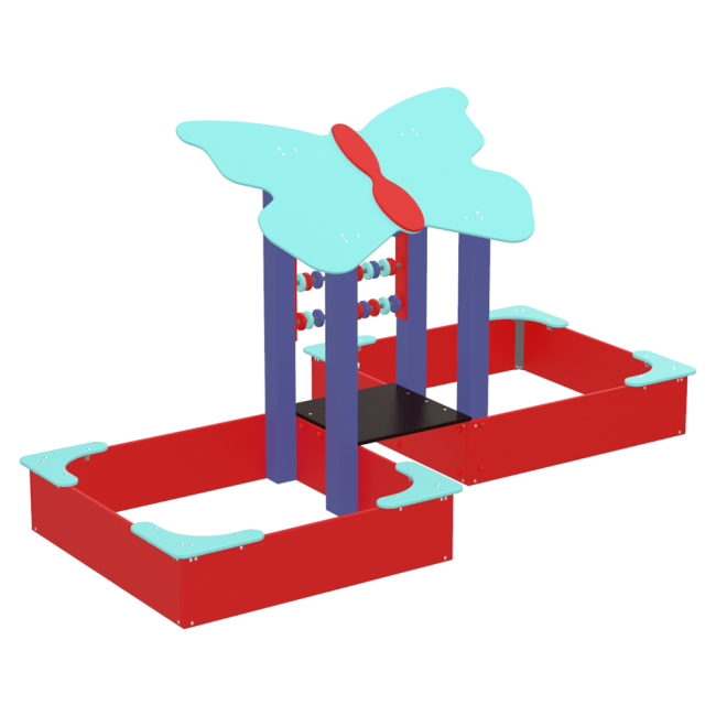 Пісочниця подвійна Метелик KIDIGO