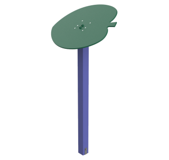 Навес одинарный Листочек KIDIGO