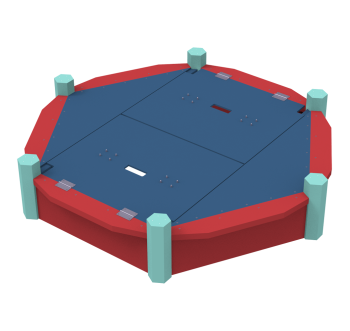 Песочница Six Play KIDIGO