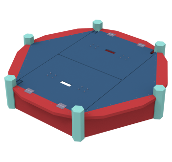 Песочница Six Play KIDIGO