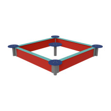 Sandbox with a table