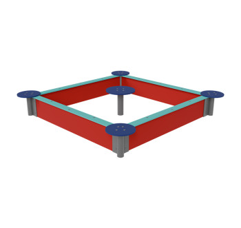 Sandbox with a table