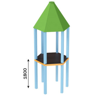 Шестигранная башня